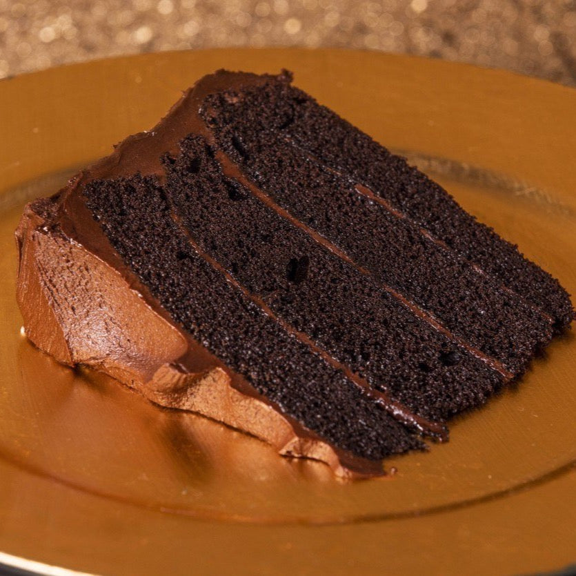 Double Dark Chocolate - 4-Layer Cake